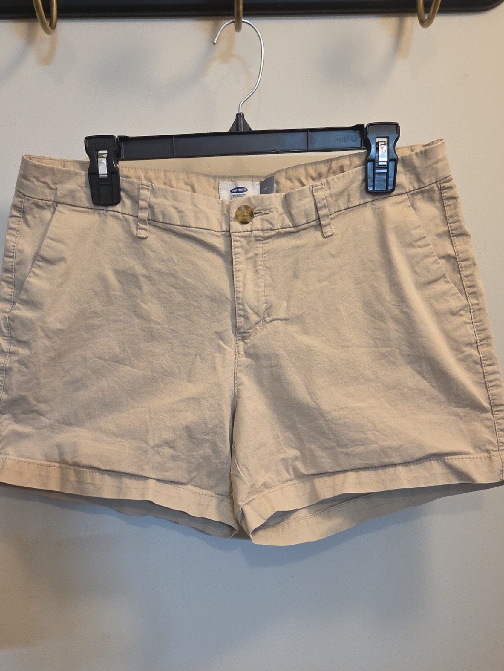 Old Navy Beige/Khaki Women's Stretch Chino Shorts (B53)